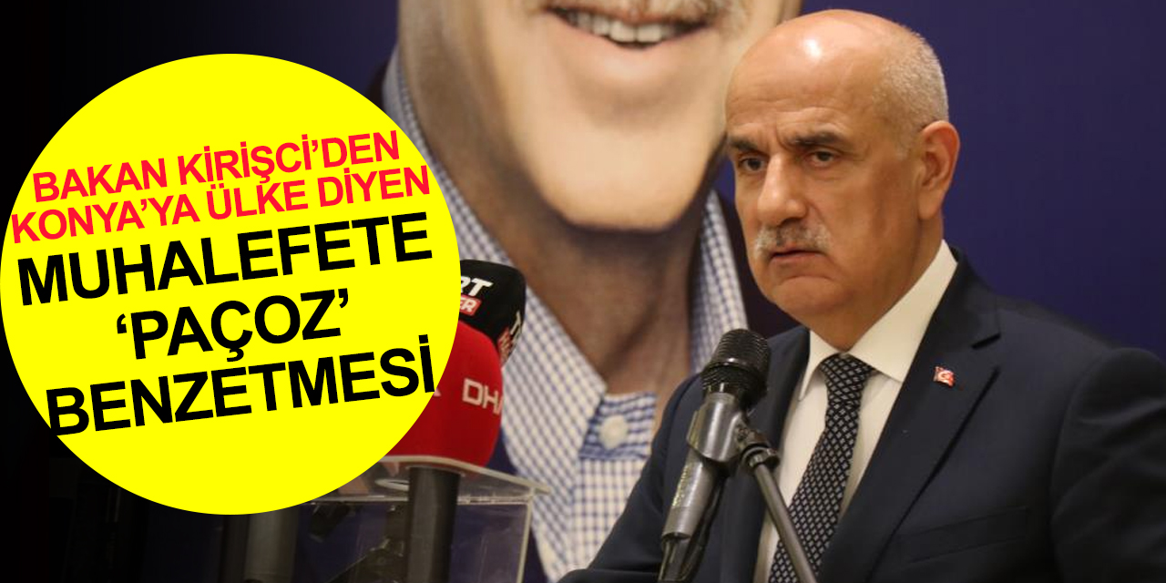 Bakan Kirişci: Seccadeye ayakkabılarıyla basacak kadar paçoz olan o muhalefet bizi Rusya -Ukrayna konusunda eleştirmişti