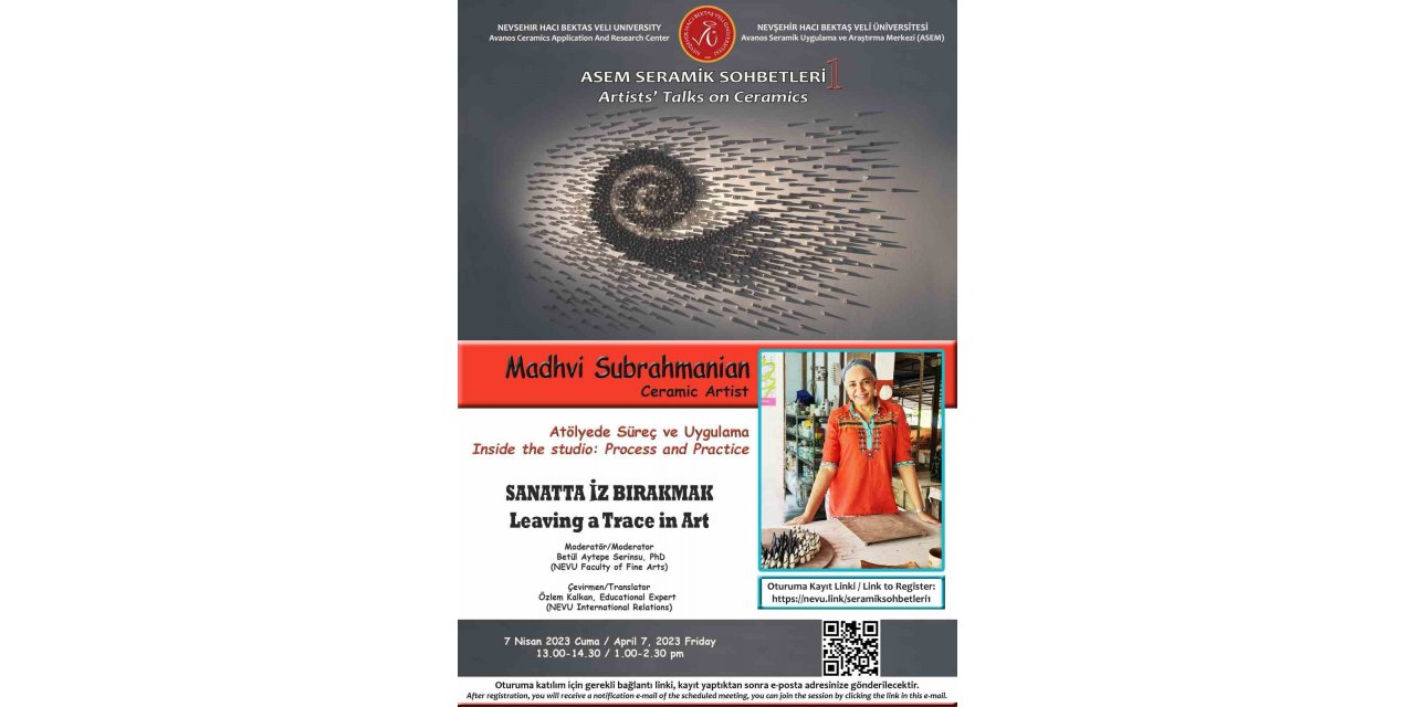 NEVÜ’de  ’Seramik Sohbetleri’ başlıyor