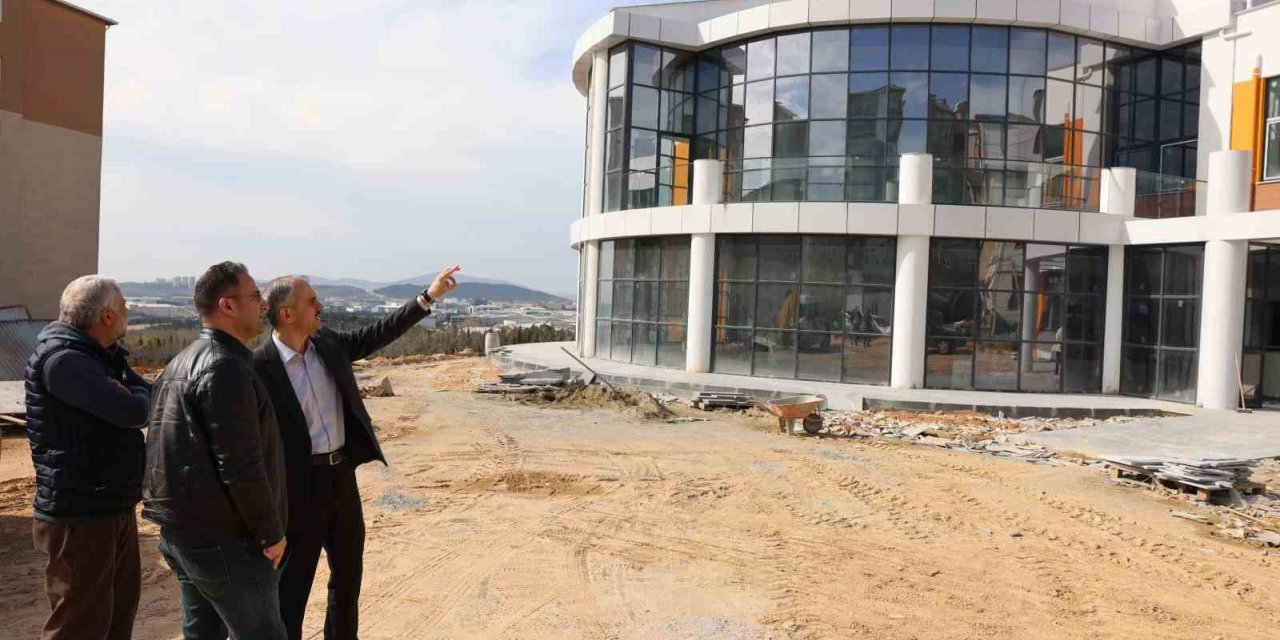 Başkan Çiftçi, projeleri yerinde inceledi