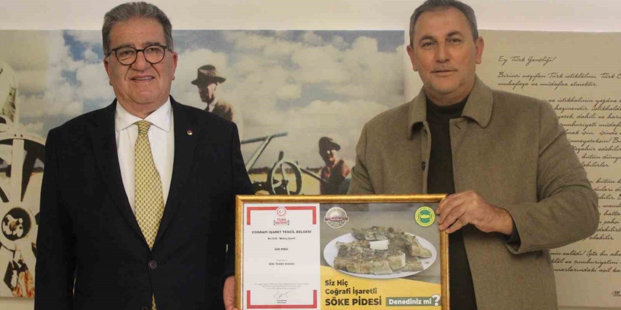 "Siz hiç coğrafi işaretli Söke Pidesi denediniz mi ?" tablosu tanınırlığı arttıracak
