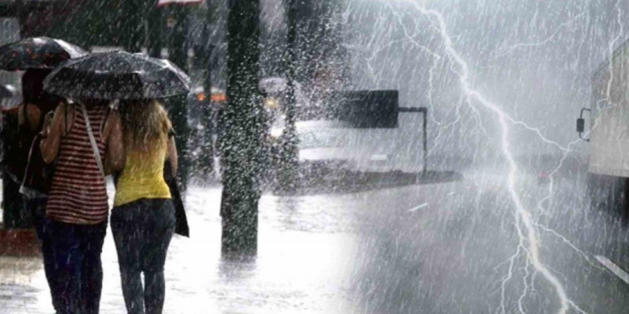 Meteorolojiden kuvvetli yağış uyarısı