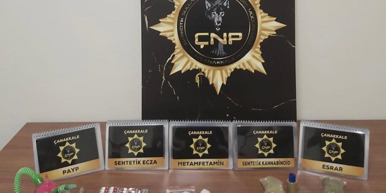 Çanakkale’de uyuşturucu operasyonlarında 13 tutuklama