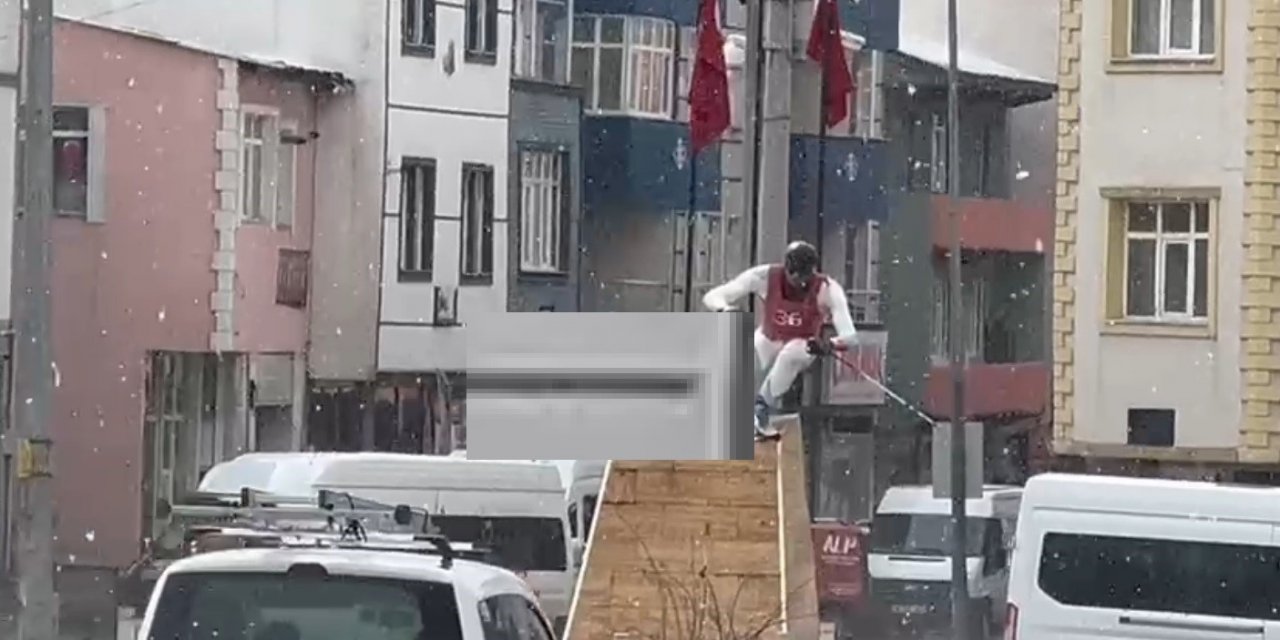 Sarıkamış’ta kar yağışı