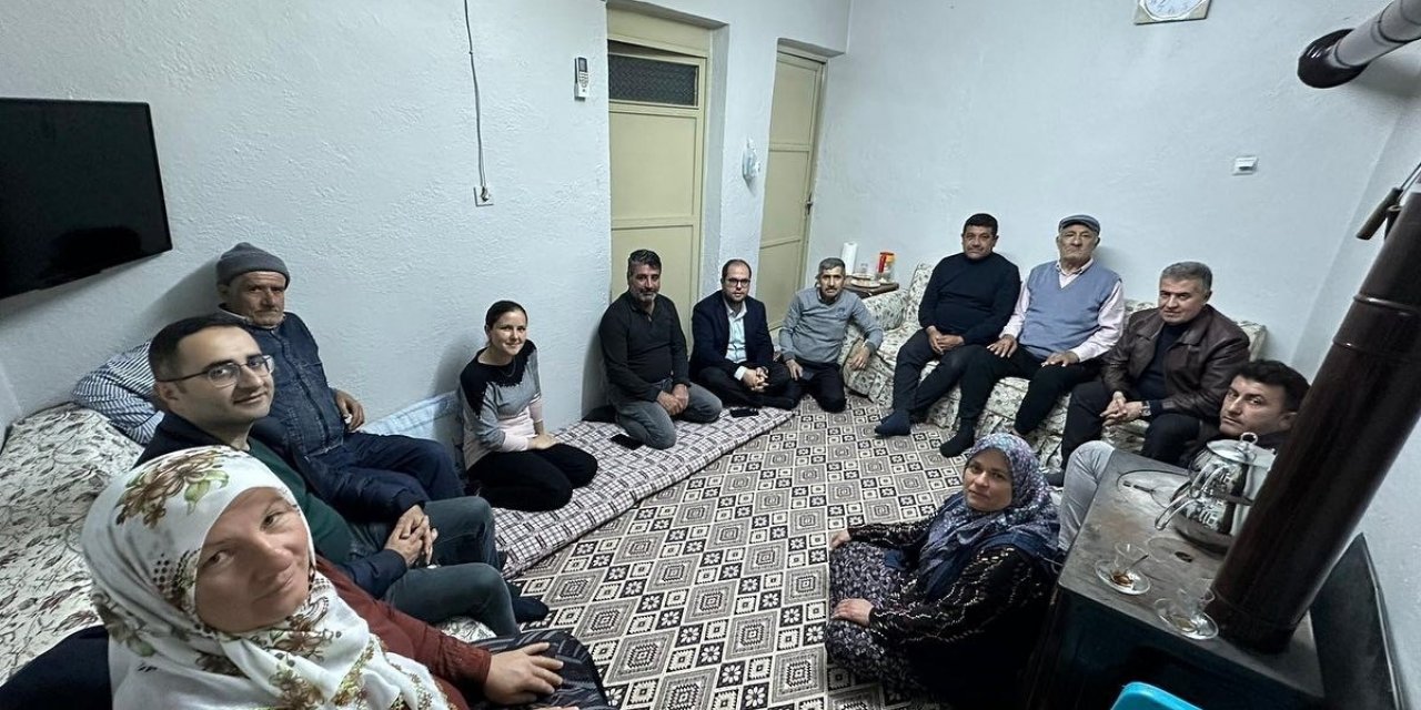 Başkan Erol, iftarda ailelere konuk oluyor