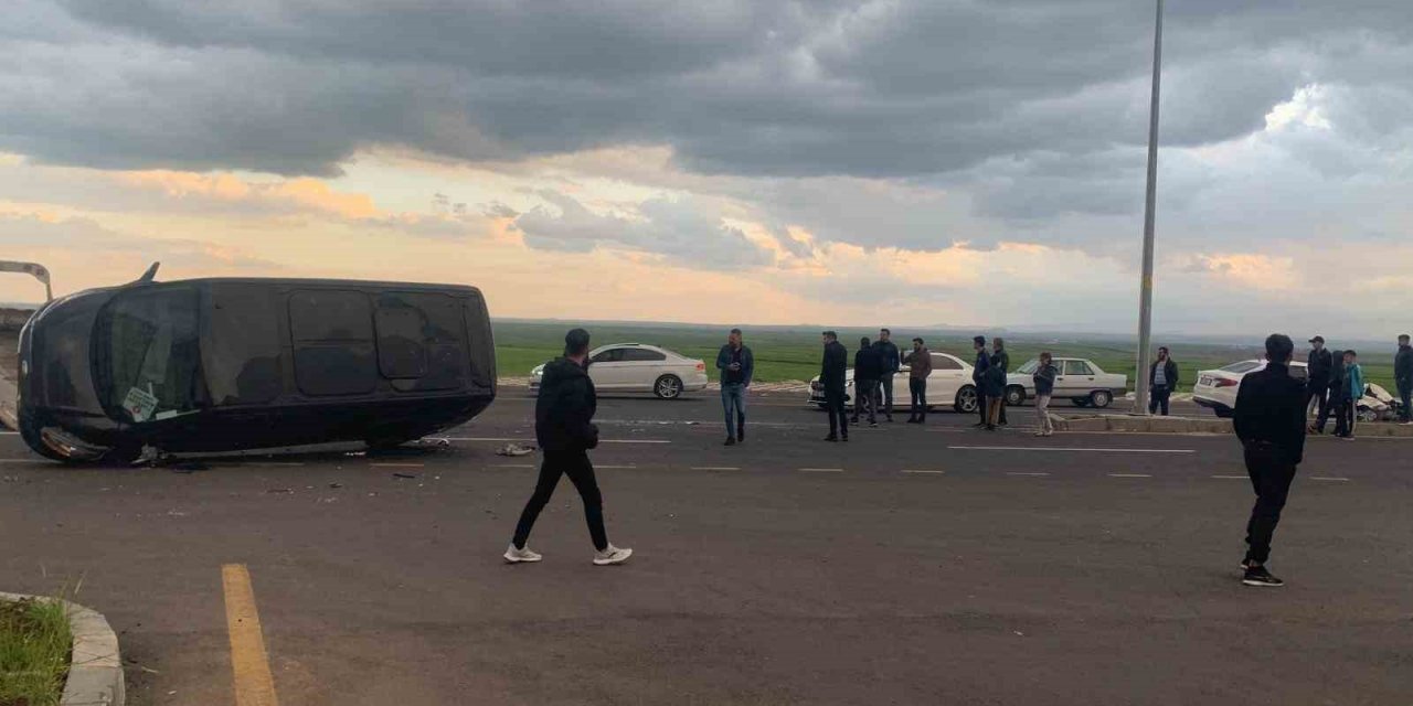 Diyarbakır’da trafik kazası: 4 yaralı
