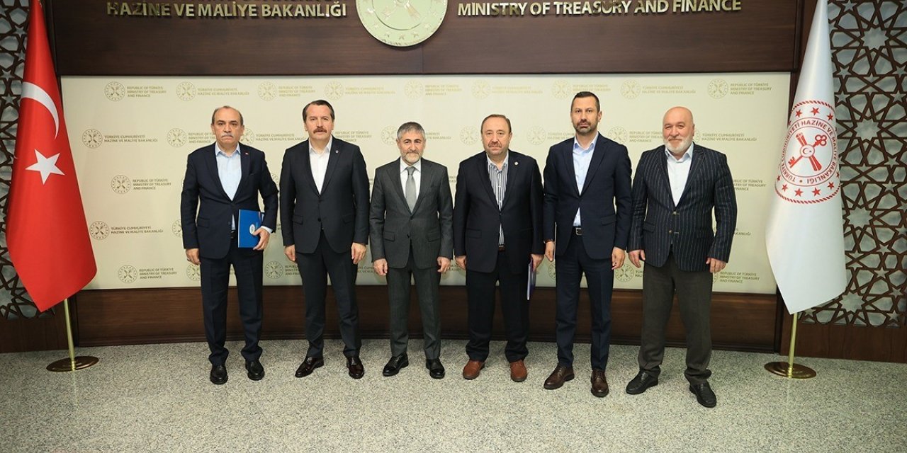 Memur-Sen heyetinden Bakan Nebati’ye ziyaret