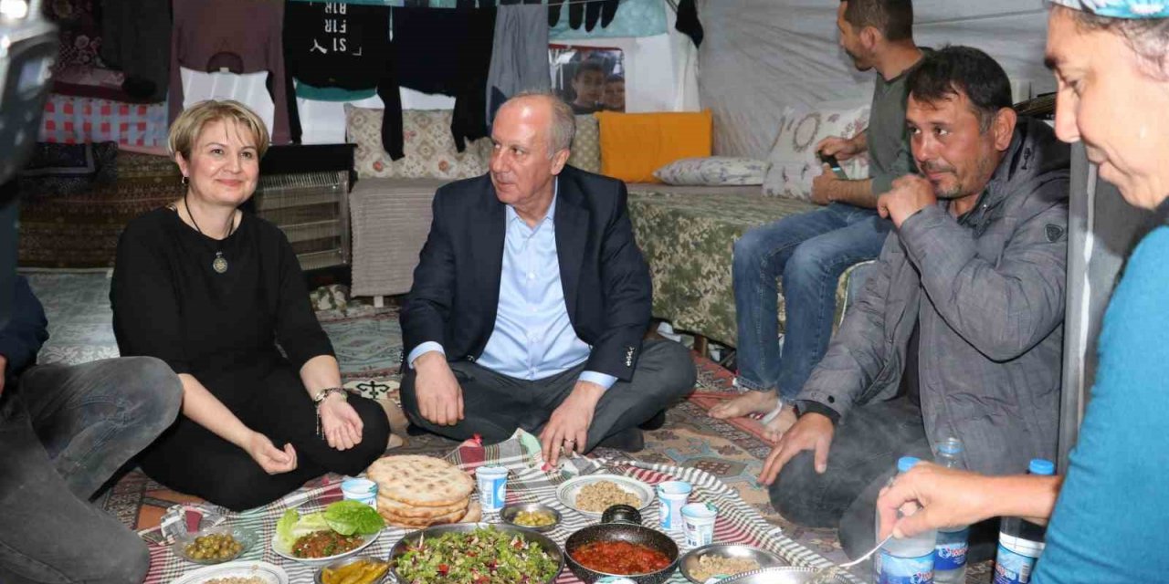 Memleket Partisi Genel Başkanı İnce: “Altılı masa hiç güven vermiyor, her an patlayacak dinamit gibi”