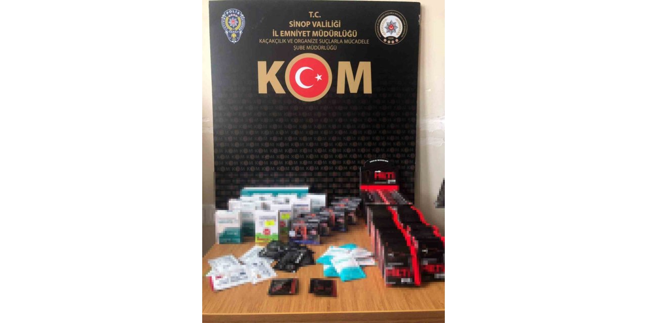 Sinop’ta yasaklı cinsel ilaç satan iş yerine denetim