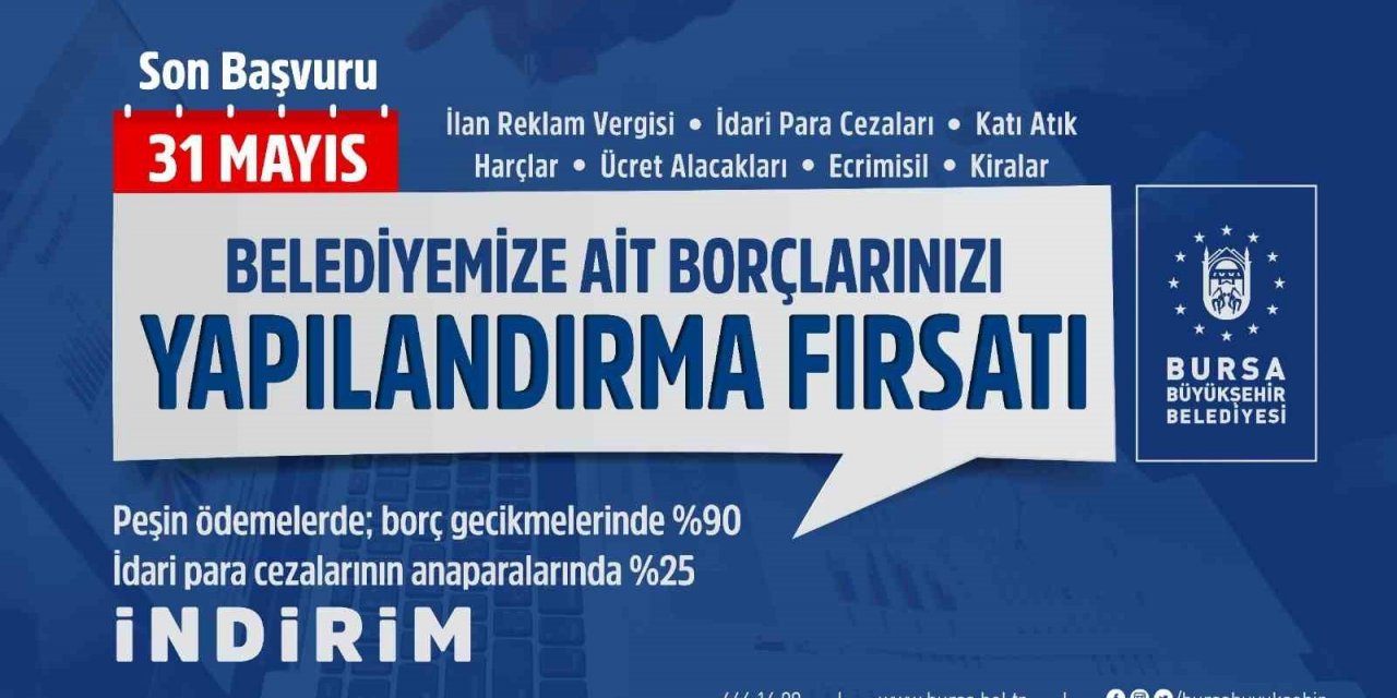 Borçlarınızı yapılandırma fırsatını kaçırmayın