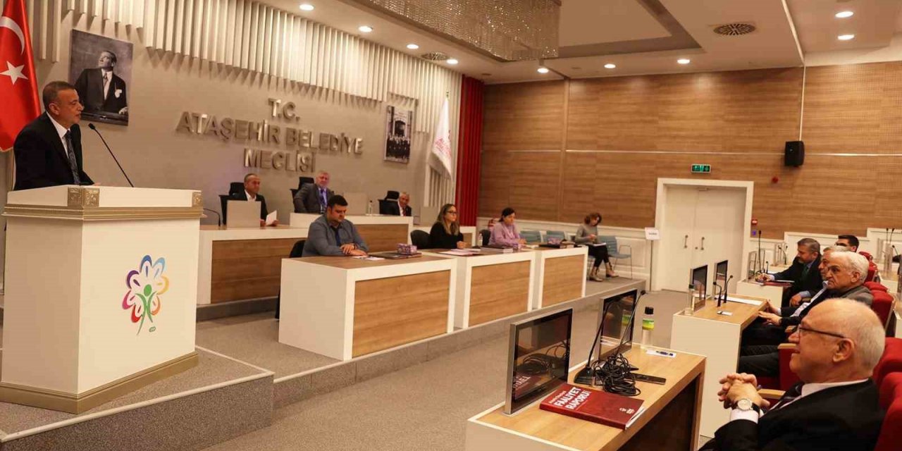 Ataşehir Belediyesi’nin 2022 yılı faaliyet raporu kabul edildi