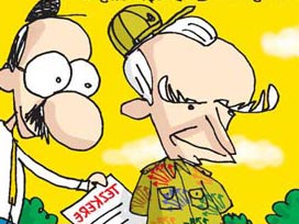 Memecan Önder Sav'ı öyle bir çizdi ki!