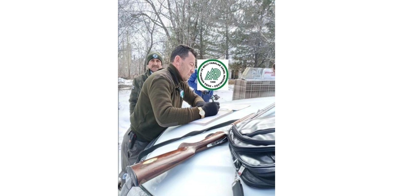 Niğde’de belgesiz kaçak avlananlara ceza