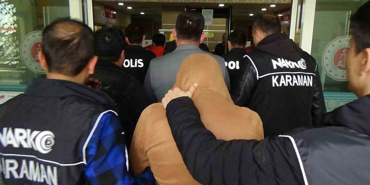 Karaman’da uyuşturucu operasyonunda 4 gözaltı