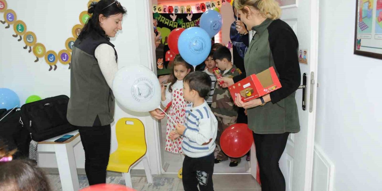 4-6 Yaş Kuran Kursu öğrencilerine ormanların önemi ve nasıl korunacağı anlatıldı