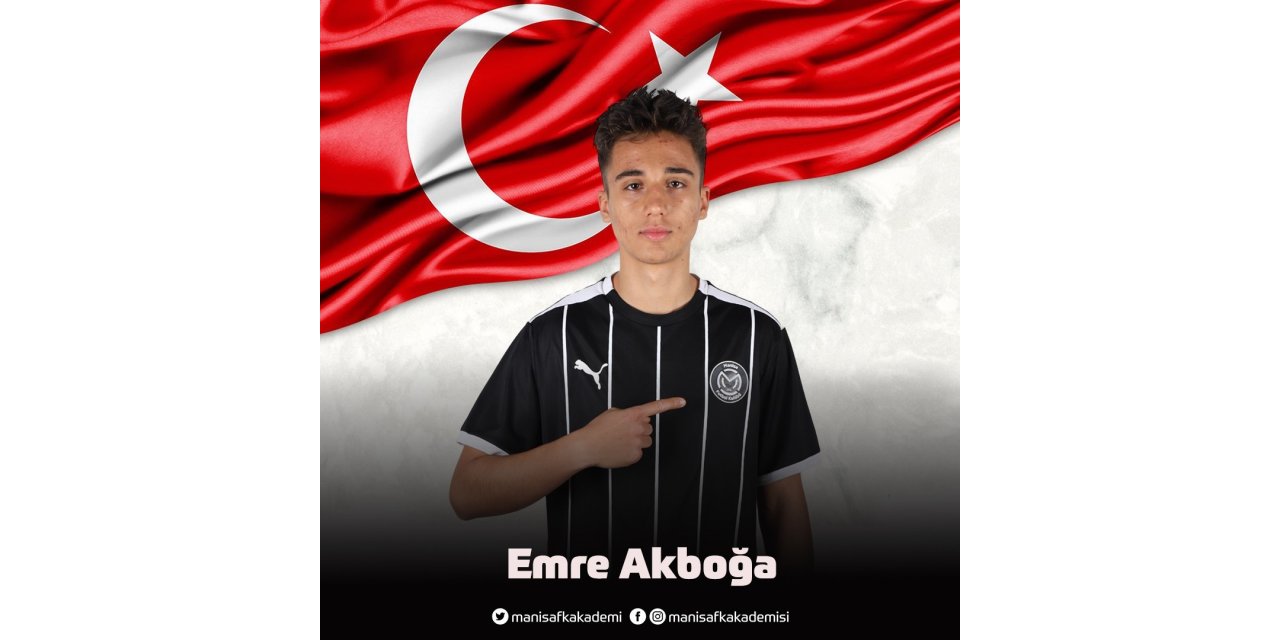 Manisa FK’nın genç oyuncusu Emre Akboğa’ya milli davet