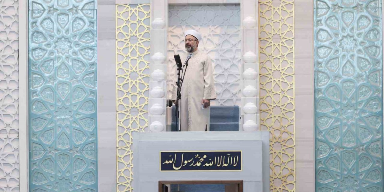 Diyanet İşleri Başkanı Erbaş: “Ey zalim, dokunma masumlara ve Mescid-i Aksa’ya”