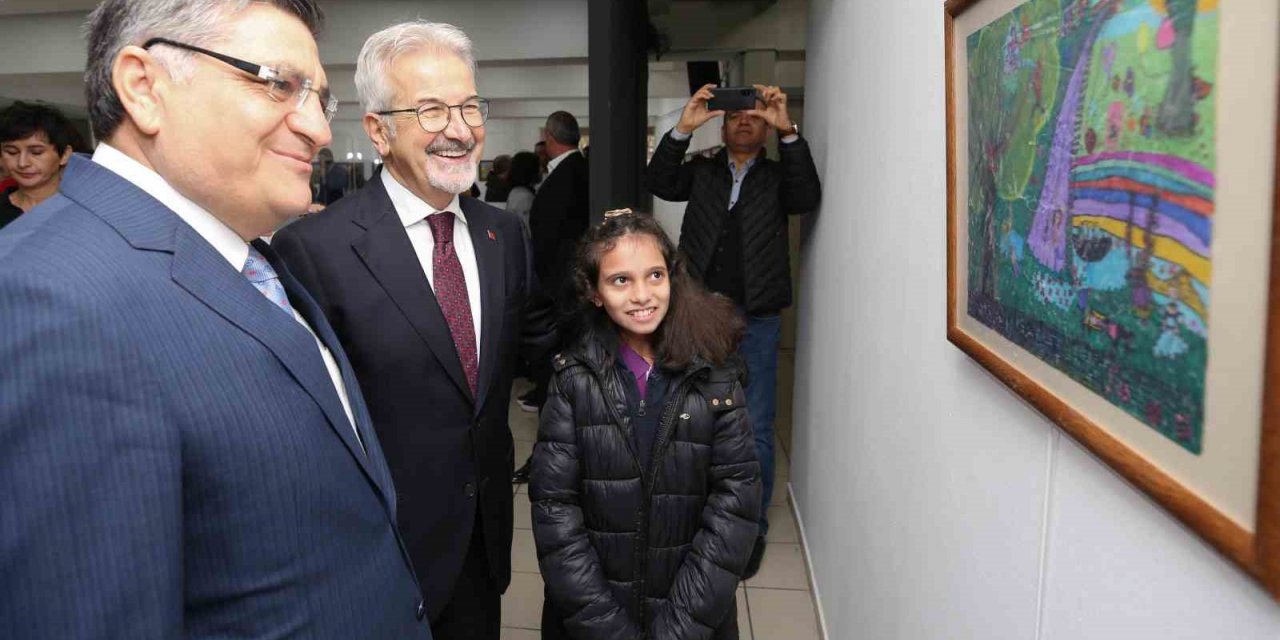 Çocuklar hayallerindeki kenti çizdiler