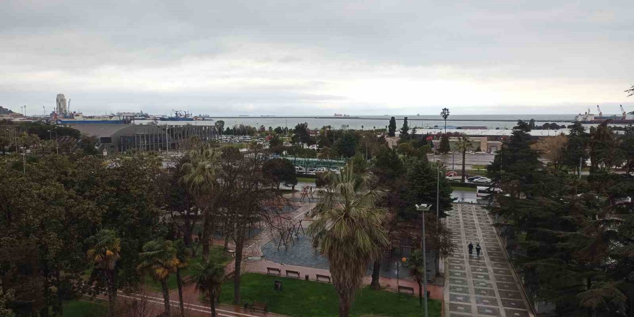 Samsun’da nisan yağmurları