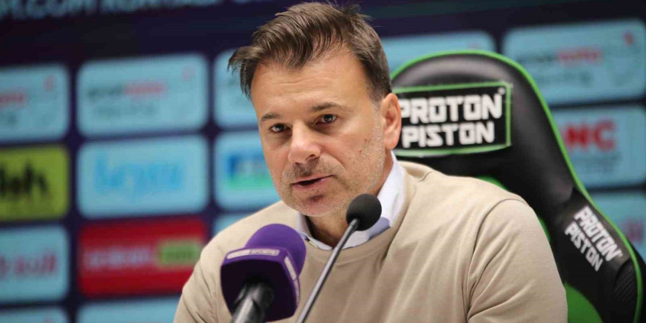 Konyaspor Teknik Direktörü Stanojevic: Beraberlikten memnun değiliz