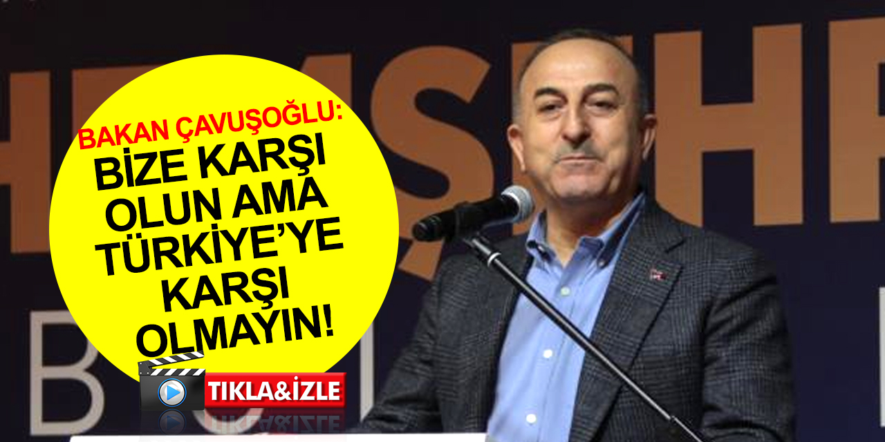Dışişleri Bakanı Çavuşoğlu: Bugün adayım diye çıkan bazı kişiler ’YPG terör örgütü değildir’ diyor