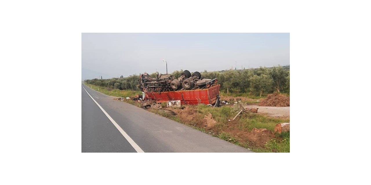 Kuyucak’ta trafik kazası: 1 yaralı