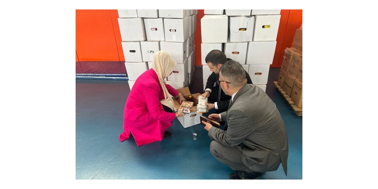 Köy güzelleştirme derneği üyelerinden afet bölgesine gıda yardımı