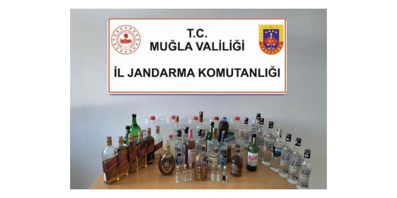 Muğla’da kaçak içki operasyonu: 3 gözaltı