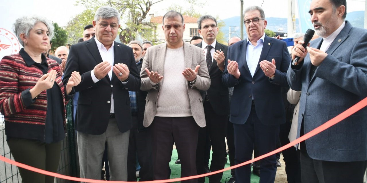 Tuzburgazı sağlık evi dualarla açıldı