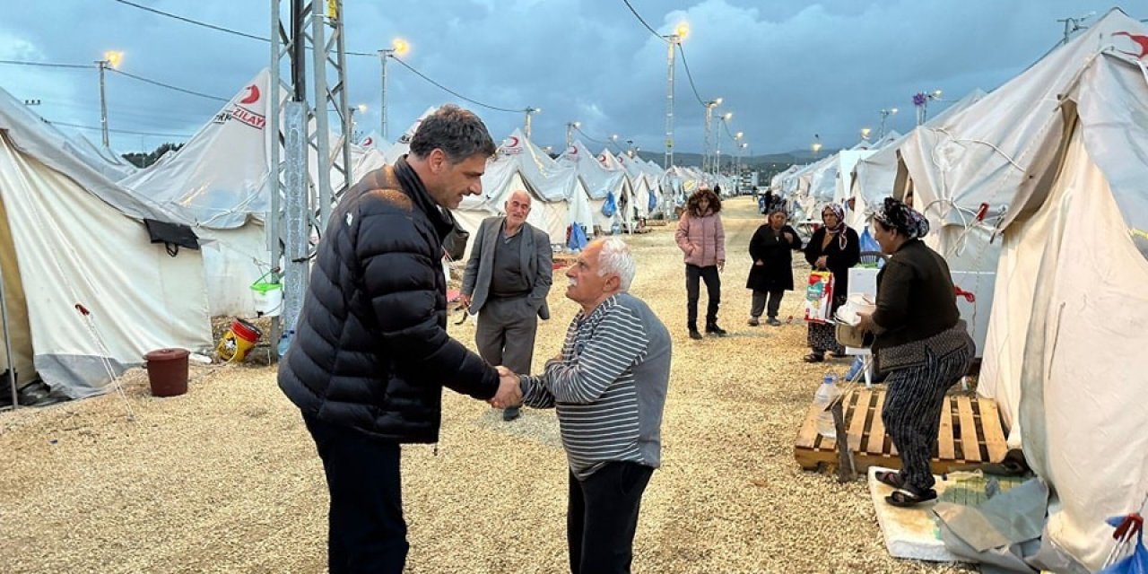 Başkan Kocaman deprem bölgesi Hatay’da