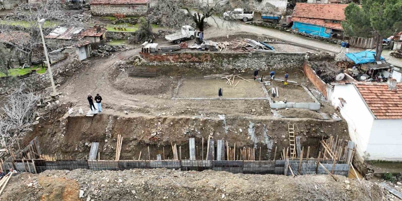 Kuyumcu’da yapılacak aşevinin inşaatı başladı