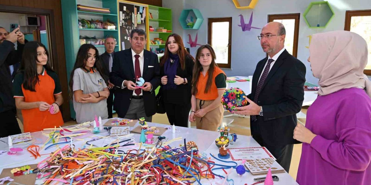 Konya haber! Sanat ve Tasarım Atölyesi’ne öğrencilerden yoğun ilgi