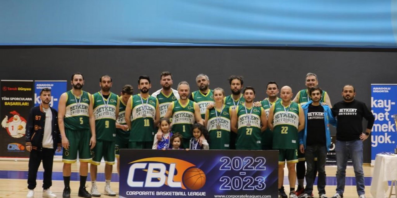 Kurumsal Basketbol Ligi’ni 2’nci tamamladılar