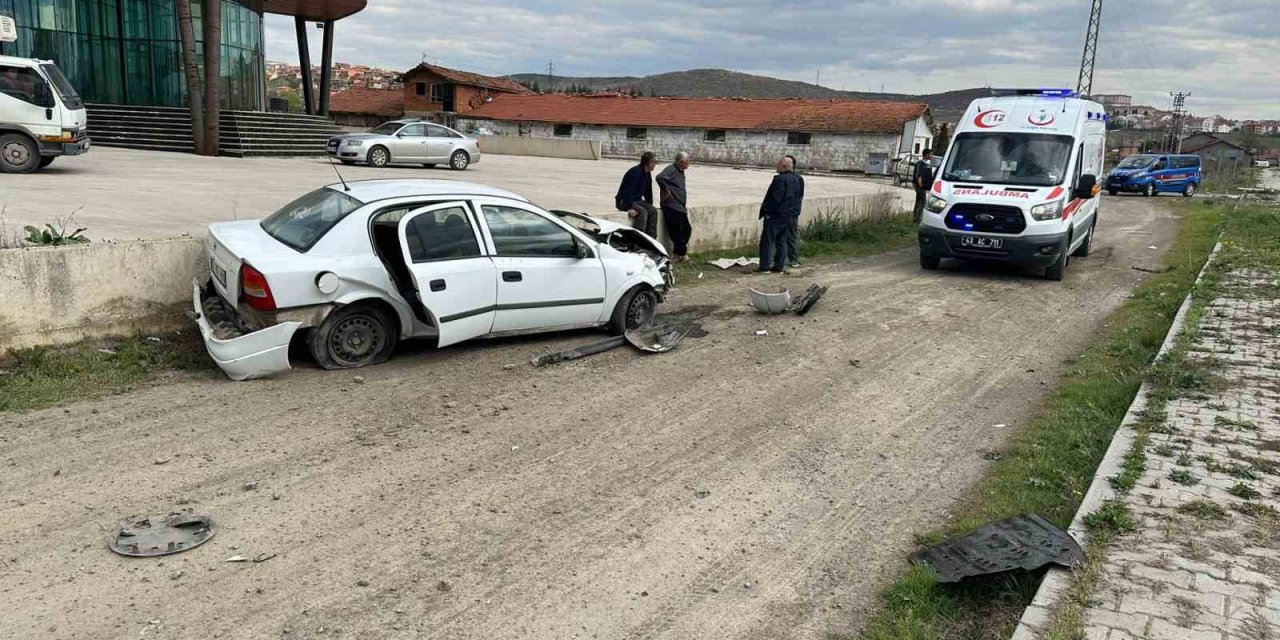 Tavşanlı’da trafik kazası: 1 yaralı