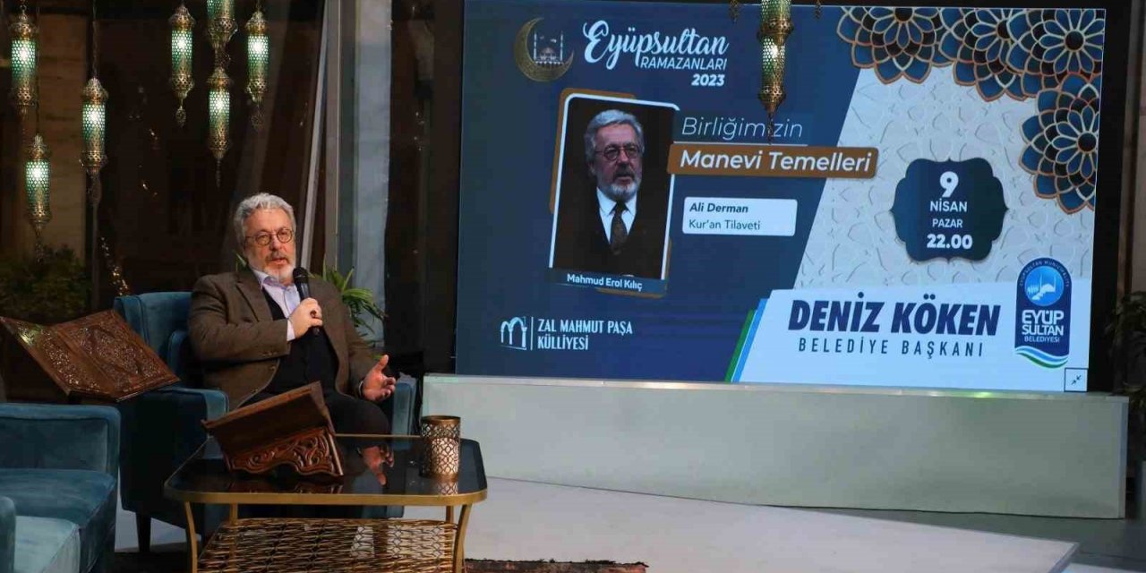 Eyüpsultan’da Ramazan sohbetleri programına devam ediliyor