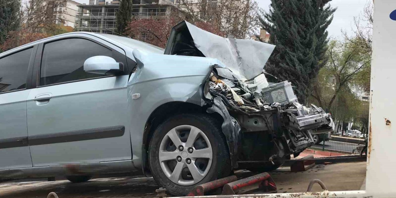 Elazığ’da trafik kazası: 2 yaralı