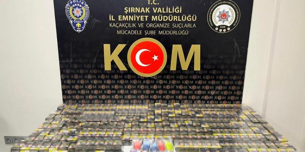 Şırnak’ta asayiş ve kaçakçılık operasyonu: 44 gözaltı