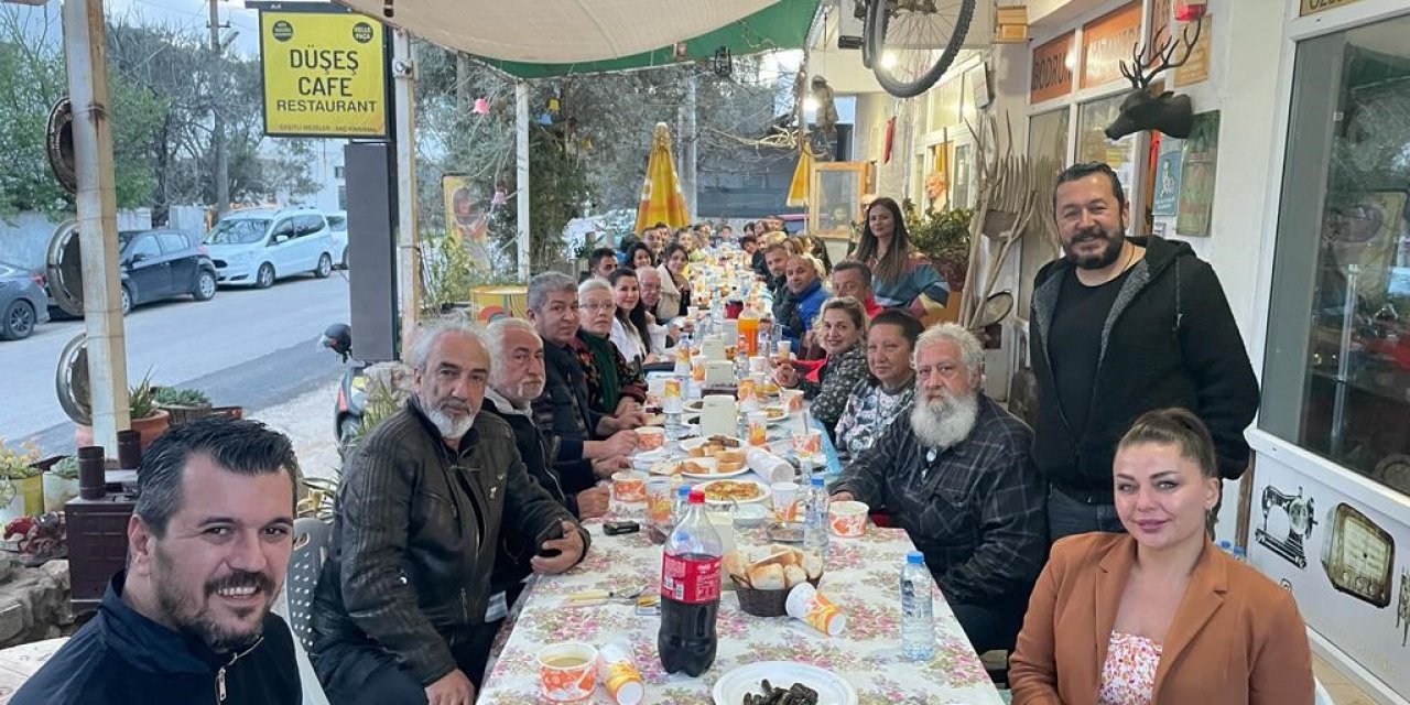 Bodrum müzayede geleneksel iftar yemeğinde buluştu
