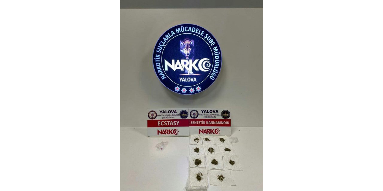 Yalova’daki uyuşturucu operasyonlarında 2 kişi tutuklandı