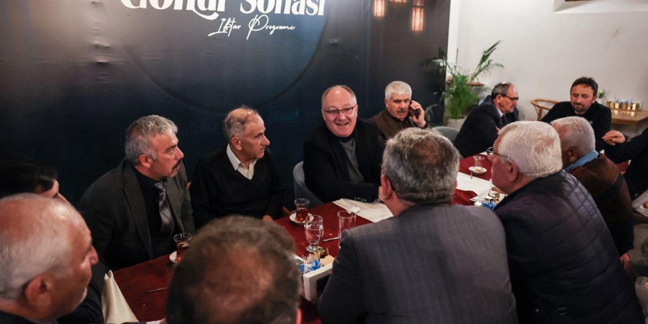 Başkan Bilgin, muhtarlarla ‘Gönül Sofrası’nda buluştu