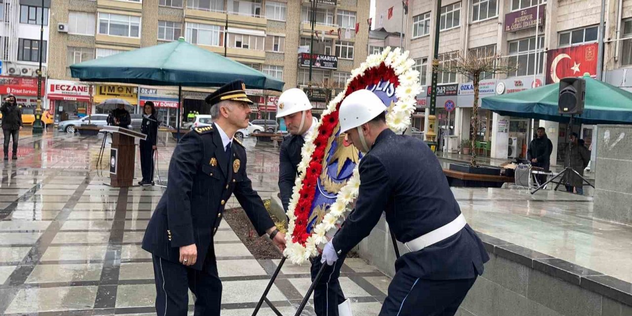 Burdur’da Türk Polis Teşkilatı’nın kuruluşunun 178. yıl dönümü etkinlikleri