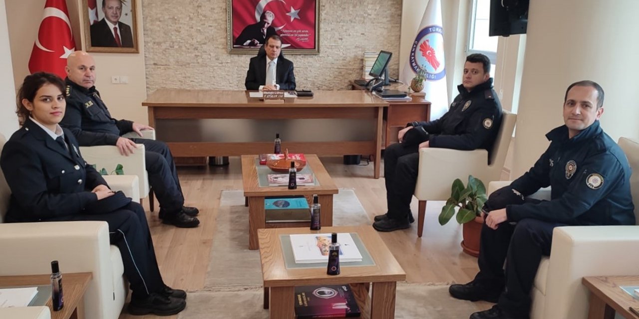 Çan’da polis haftası törenle kutlandı