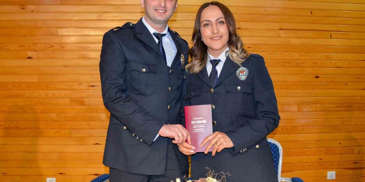 Polis haftasında nikah kıydılar