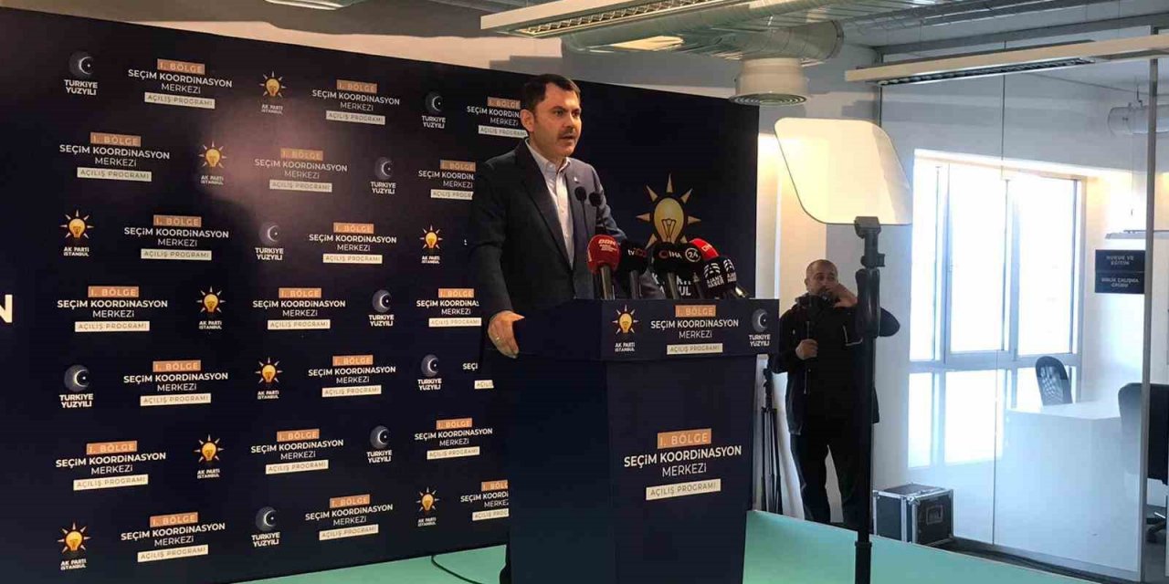 Bakan Kurum: “Bu seçim 14 seçimdir kaybedenlerle, 14 seçimdir kazananlar arasında geçecektir”