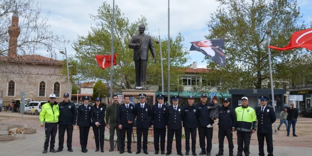 Polis Teşkilatı’nın kuruluş yıl dönümü Gömeç’te kutlandı