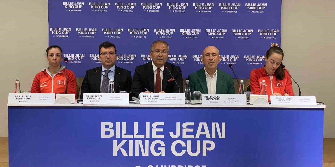 Billie Jean King Cup basın toplantısı gerçekleşti