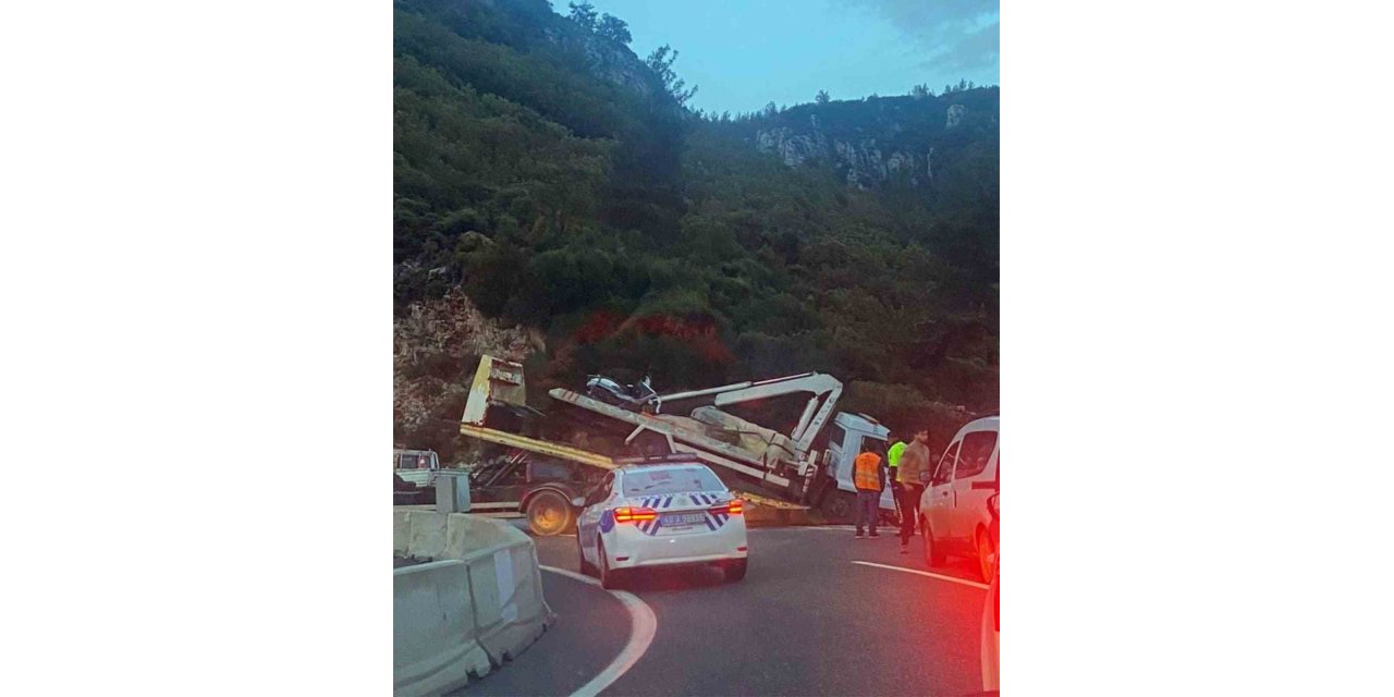 Özel kurtarıcı kaza yaptı