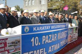 Karatay'a bir pazar market daha