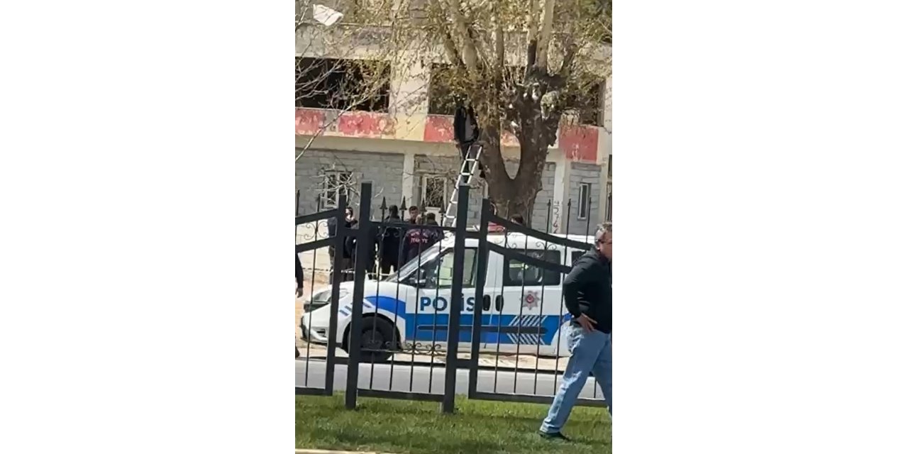 Yoldan geçenler gördüklerine inanamadı