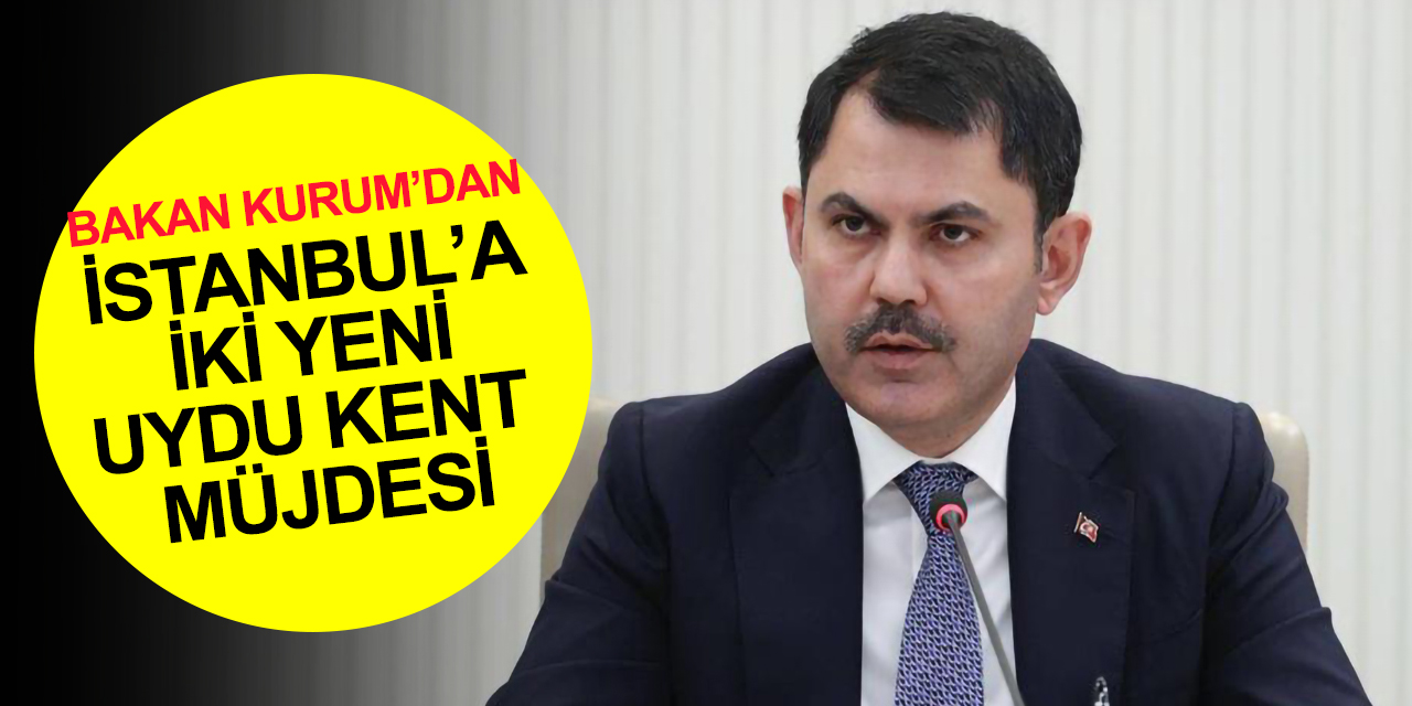 Bakan Murat Kurum'dan İstanbul'a müjde! Kılıçdaroğlu'na zor soru: İzmir'de neden yapmadınız?