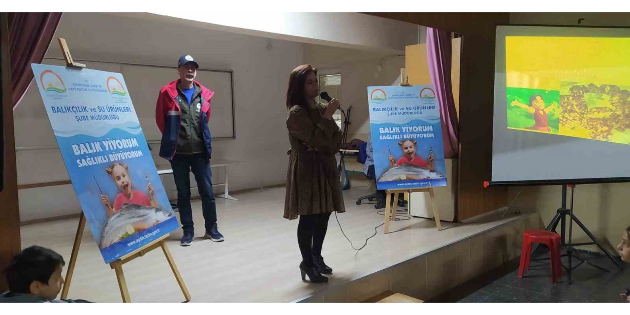 Aydın’da öğrencilere su ürünleri eğitimi verildi